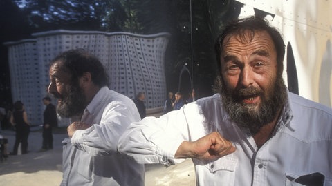 Harald Szeemann, alleiniger Kurator der Documenta 5 im Jahr 1972